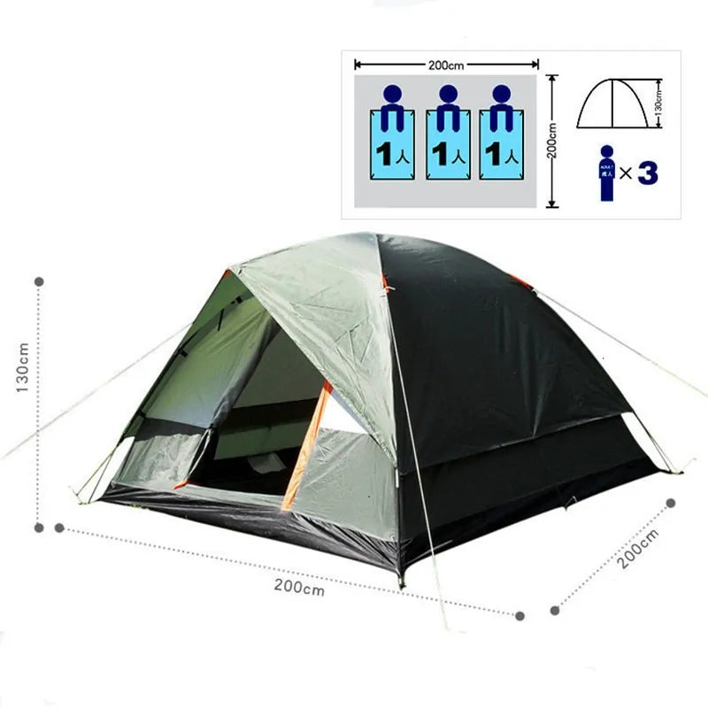 Waterproof Camping Tent – Durable, Comfortable, and Easy to Set Up for All Adventures