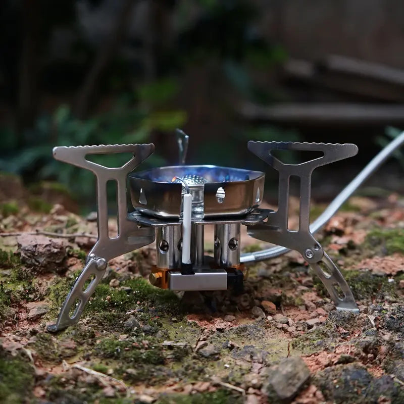 Triple Burner Camping Stove