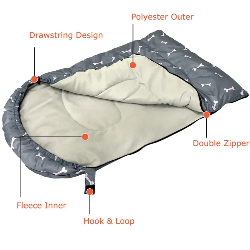 Load image into Gallery viewer, Oxridge Waterproof Dog Sleeping Bag
