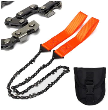 Load image into Gallery viewer, Portable Hand Chain Saw Survival Tool – Effortless Outdoor Cutting
