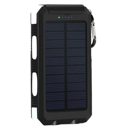 Waterproof Solar Power Bank 20000mAh - Portable Charging for Adventure