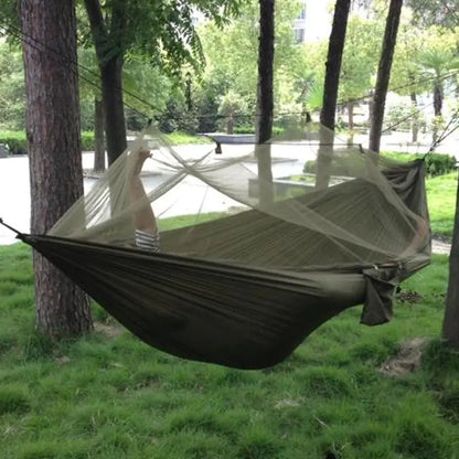 Camping Hammock with Built-In Mosquito Net for Outdoor Adventures