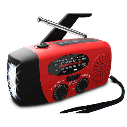 Solar Hand Crank USB Charging Radio Flashlight – Ultimate Emergency Companion