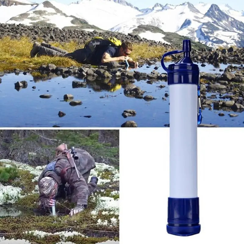 Load image into Gallery viewer, Portable Survival Water Life Straw – Safe and Clean Drinking Water Anywhere
