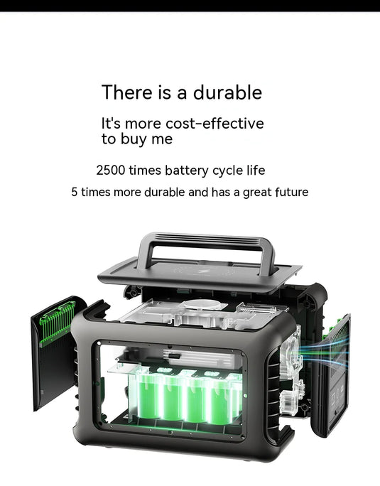 Oxridge R600 Portable Power Station with Solar Option