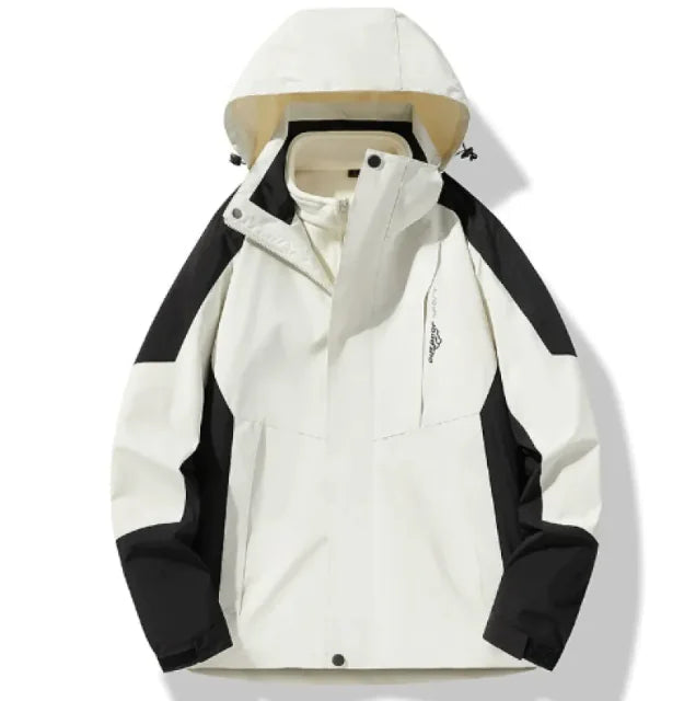 Load image into Gallery viewer, Oxridge All-Weather 3-in-1 Waterproof, Windproof Hiking Jacket – Versatile Outdoor Protection
