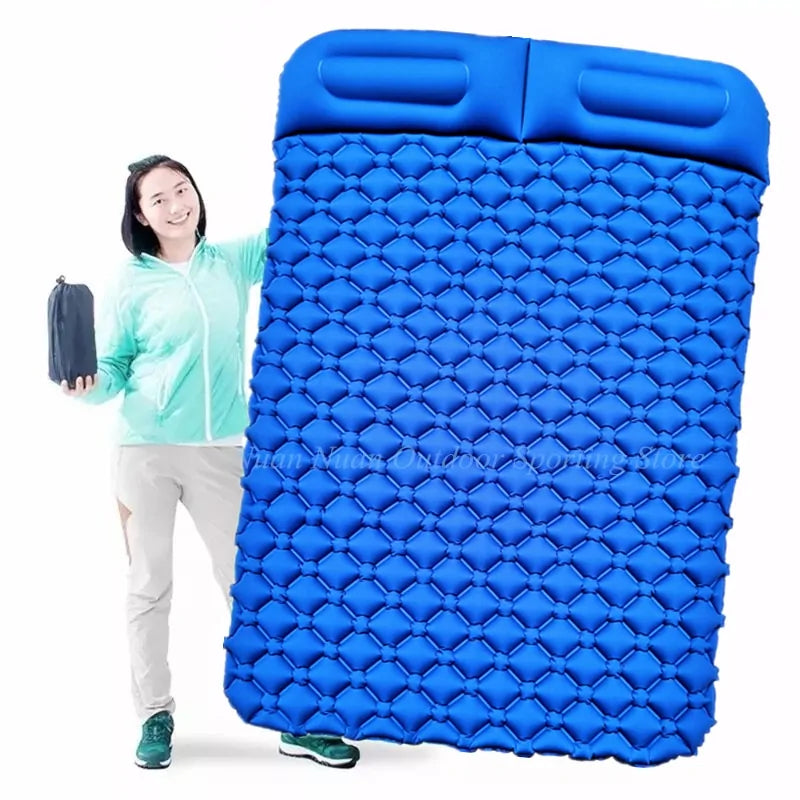 Load image into Gallery viewer, Portable Inflatable Camping Mattress
