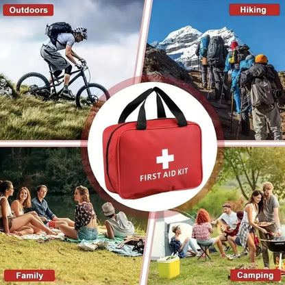 Oxridge 173pcs Large First Aid Kit – Complete Emergency Supplies for Outdoor Adventures