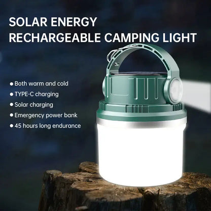 Solar-Powered Camping & Emergency Light