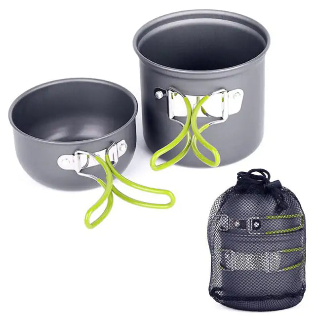 Oxridge Outdoor Camping Tableware Kit – Complete Dining Set for Adventure and Convenience