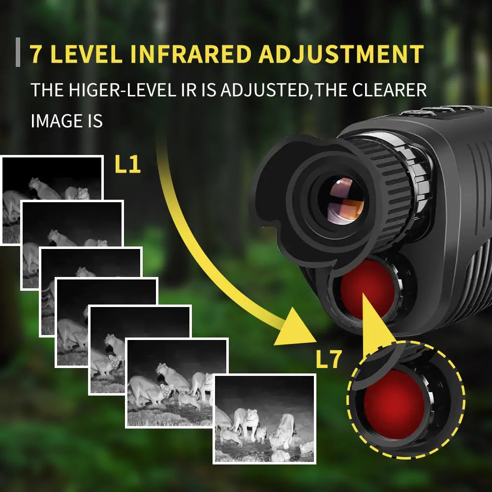 Oxridge Monocular Night Vision Device – See Clearly in Low-Light Conditions