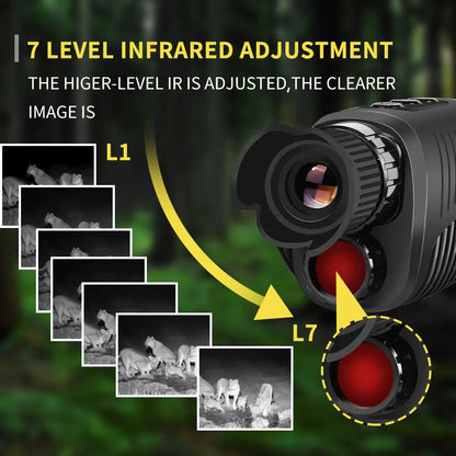 Oxridge Monocular Night Vision Device – See Clearly in Low-Light Conditions