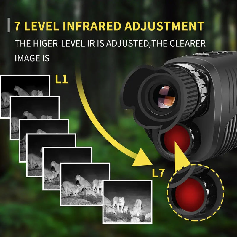 Load image into Gallery viewer, Oxridge Monocular Night Vision Device – See Clearly in Low-Light Conditions
