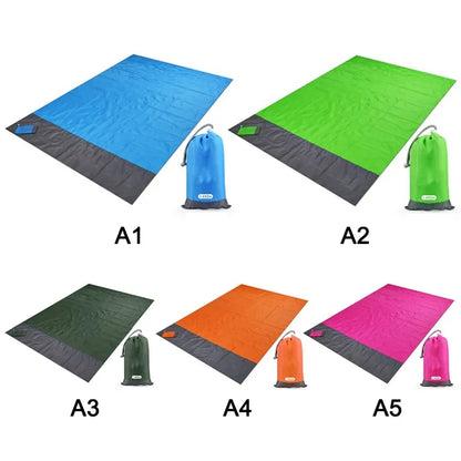 Waterproof Folding Survival Camping Mat and Blanket: 2x2.1m