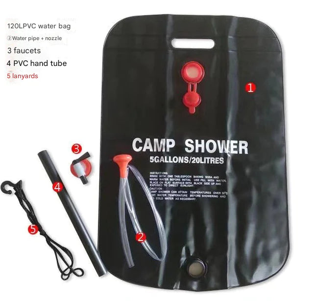 Oxridge 20L Portable Camping Shower Bag