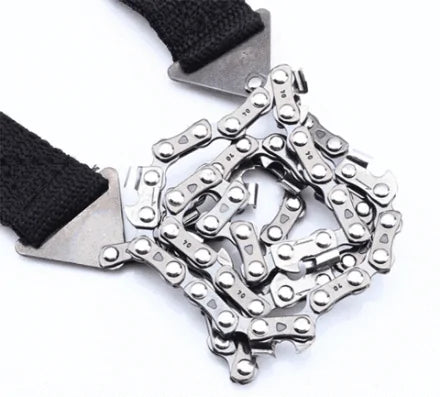 Load image into Gallery viewer, Portable Hand Chain Saw Survival Tool – Effortless Outdoor Cutting
