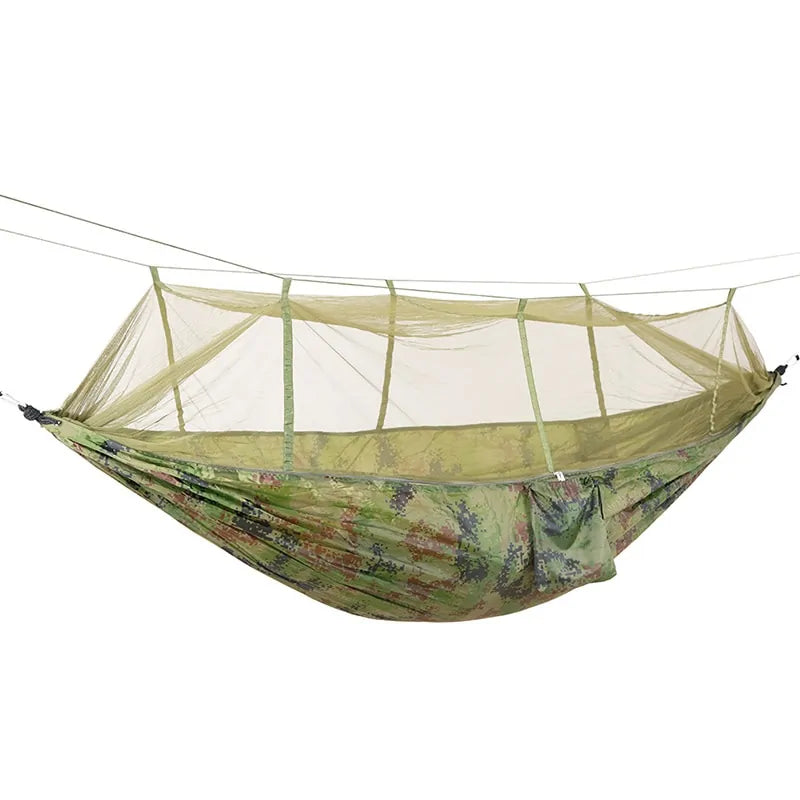 Camping Hammock with Built-In Mosquito Net for Outdoor Adventures