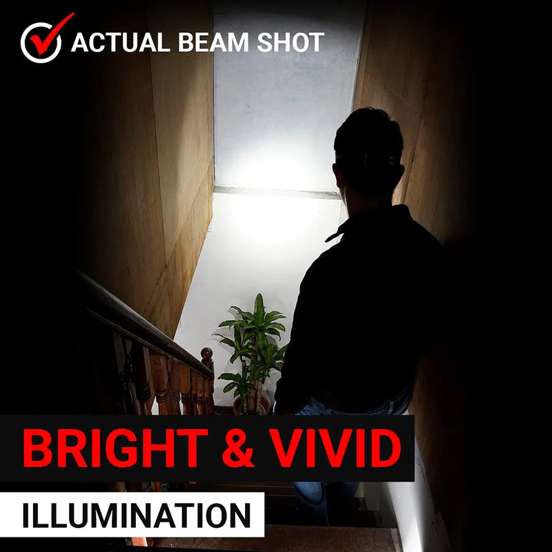 Load image into Gallery viewer, Rechargeable Induction LED Headlamp – Hands-Free, Bright, and Comfortable Lighting for Any
