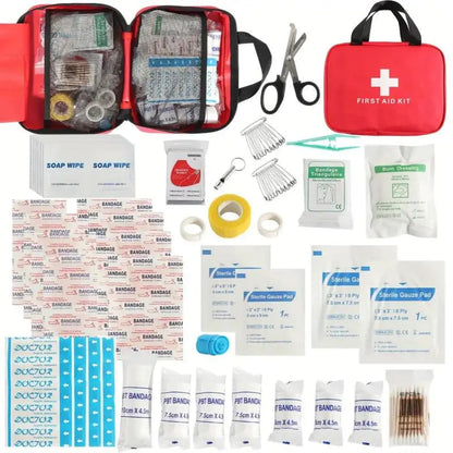 Oxridge 173pcs Large First Aid Kit – Complete Emergency Supplies for Outdoor Adventures