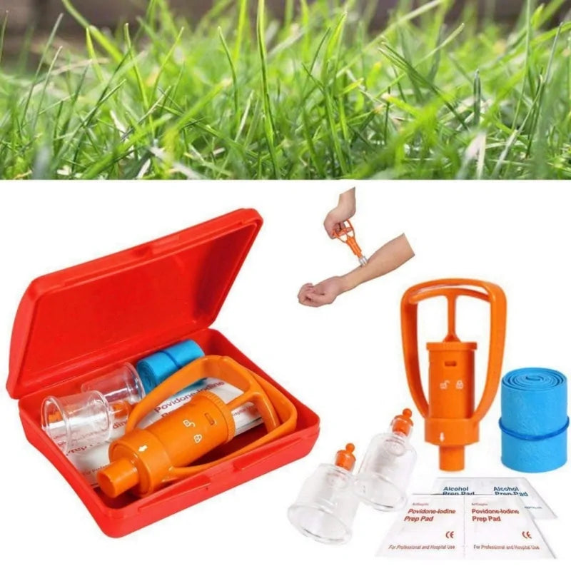 Venom Extractor First Aid Kit – Essential for Snake Bites and Insect Stings