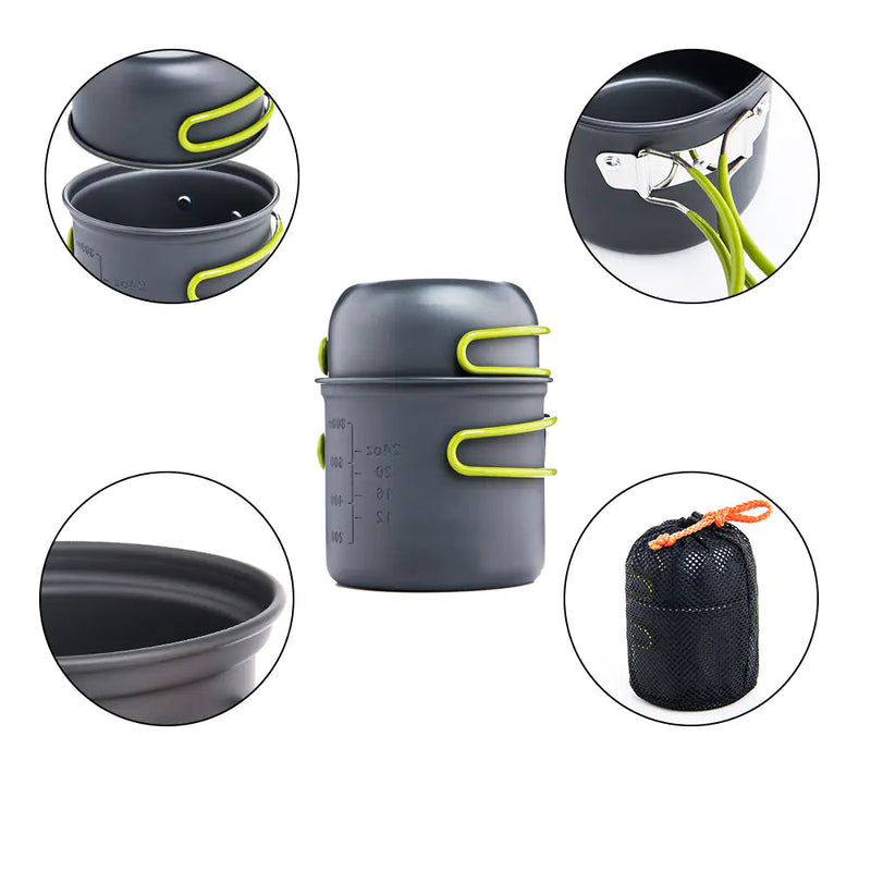 Load image into Gallery viewer, Oxridge Outdoor Camping Tableware Kit – Complete Dining Set for Adventure and Convenience
