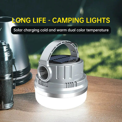 Solar-Powered Camping & Emergency Light