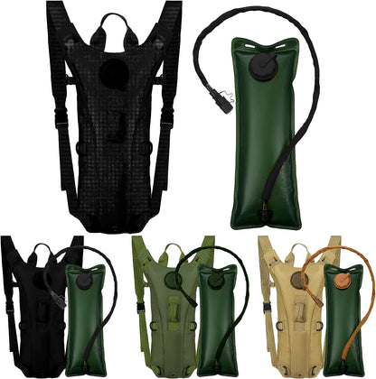 Waterproof Hydration Backpack with 3L Bladder for Hiking, Cycling, and Climbing