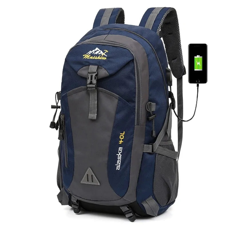 Waterproof Camping Travel Backpack – Durable, Comfortable, and Ready for Any Adventure