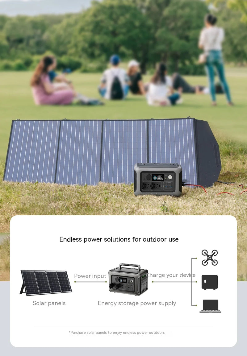 Load image into Gallery viewer, Oxridge R600 Portable Power Station with Solar Option
