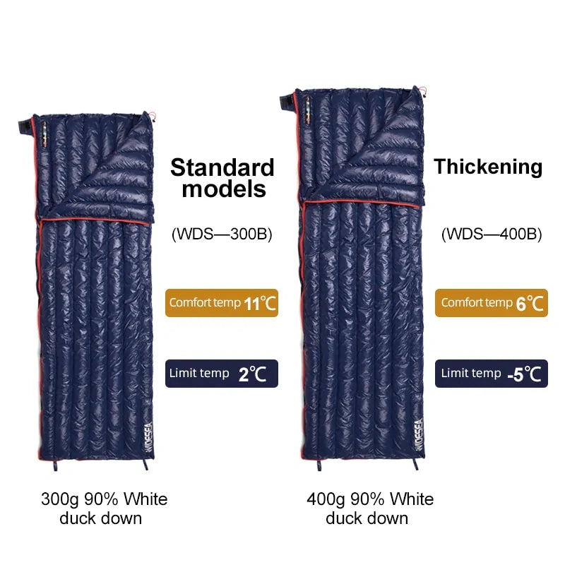Chargez l'image dans la visionneuse de la galerie, Portable Sleeping Bag – Lightweight, Warm, and Comfortable for All Outdoor Adventures
