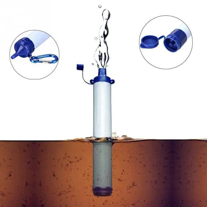 Load image into Gallery viewer, Portable Survival Water Life Straw – Safe and Clean Drinking Water Anywhere
