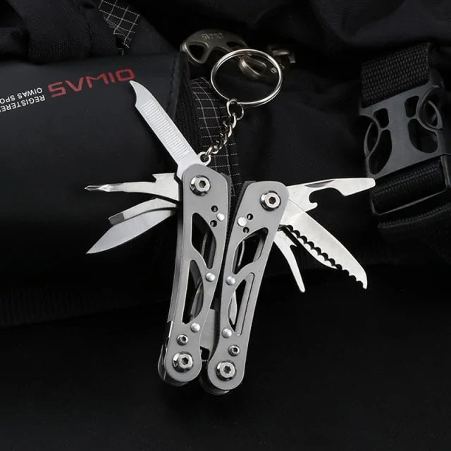 Load image into Gallery viewer, Stainless Steel Multi-Tool Pocket Knife Pliers
