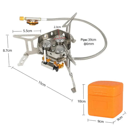 Triple Burner Camping Stove