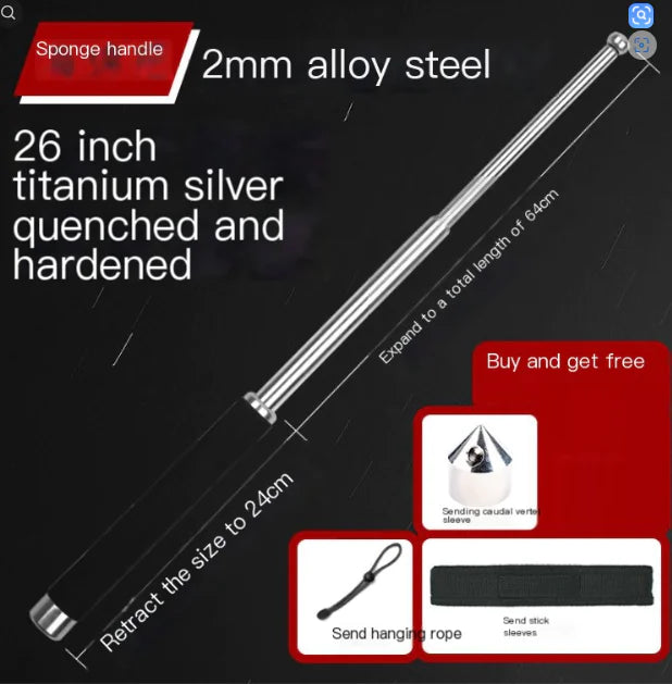 Load image into Gallery viewer, Telescoping Self-Defense Training Stick
