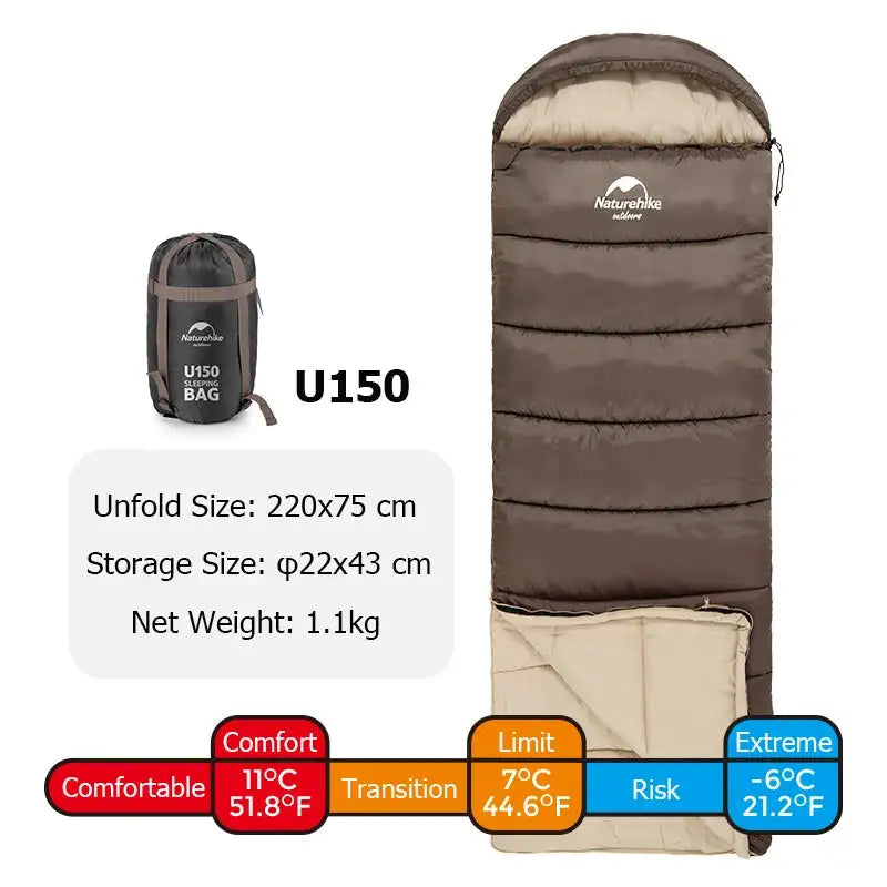 Chargez l'image dans la visionneuse de la galerie, Sleeping Bag Ultralight Waterproof – Ultimate Comfort and Protection for Outdoor Adventures
